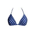 Liv Top (Navy Polka)